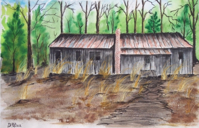 old house painting
